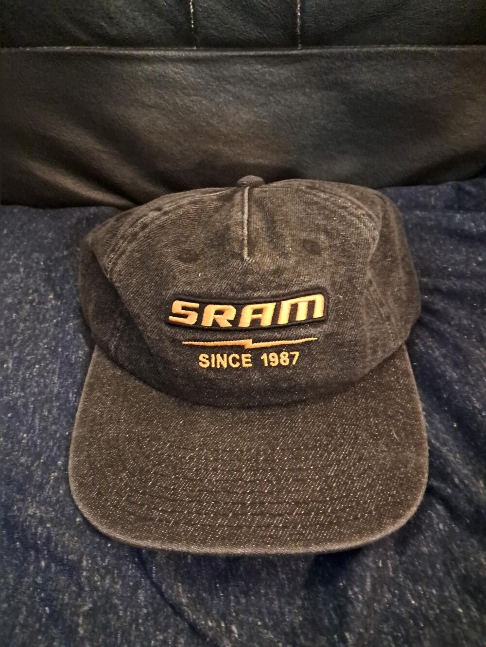 Men's Black SRAM Cap - Since 1987